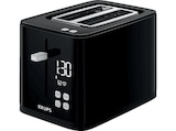 KH6418 Smart'n Light Toaster Schwarz (850 Watt, Schlitze: 2) von KRUPS im aktuellen MediaMarkt Saturn Prospekt für 49,99 €