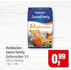 Sweet Family Gelierzucker 3:1 im Angebot bei Markant in Neumünster Sweet Family Gelierzucker 3:1 Angebote von Nordzucker bei Markant Neumünster für 0,99 €