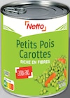 Petits pois carottes extra-fins - NETTO en promo chez Netto Petits pois carottes extra-fins - NETTO dans le catalogue Netto