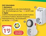 Zeitschaltuhr Mechanisch im Angebot bei GLOBUS in Pirmasens Zeitschaltuhr Mechanisch Angebote von OHO bei GLOBUS Pirmasens für 1,99 €