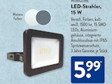 LED-Strahler, 15 W von WORKZONE im aktuellen ALDI SÜD Prospekt für 5,99 €