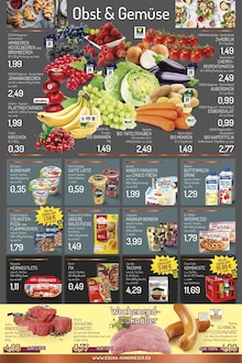 Rindfleisch im aktuellen EDEKA Prospekt (Essen) Rindfleisch im EDEKA Prospekt "Aktuelle Angebote" mit 4 Seiten (Essen)