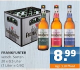 Getränke Lehmann - Getränke A-Z - Frankfurter Angebot im Prospekt Frankfurter bei Getränke Lehmann - Getränke A-Z im Prospekt "" für 8,99 €