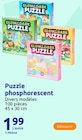 Puzzle phosphorescent dans le catalogue Action