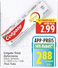 Total Zahncreme von Colgate für 2,88 € bei E center im Angebot Total Zahncreme von Colgate im aktuellen E center Prospekt