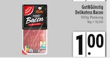 Delikatess Bacon von Gut&Günstig im aktuellen E xpress Prospekt für 1,00 €