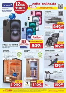 Fernseher im Netto Marken-Discount Prospekt "Aktuelle Angebote" mit 59 Seiten (Düsseldorf)