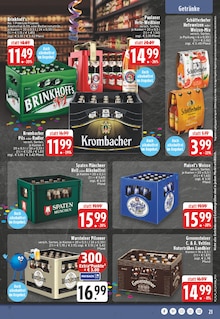 Krombacher im E center Prospekt "Aktuelle Angebote" mit 30 Seiten (Hemer)