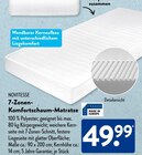 7-Zonen-Komfortschaum-Matratze von Novitesse im aktuellen ALDI SÜD Prospekt für 49,99 €