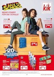 KiK Prospekt für Gronau mit 28 Seiten KiK Prospekt für Gronau: "MEHR POWER FÜR DIE SCHULE!", 28 Seiten, 04.08.2025 - 15.08.2025