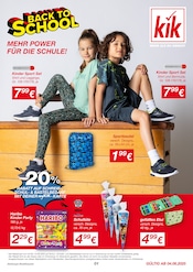 Aktueller KiK Günstige Mode Prospekt in Steinfeld und Umgebung, "MEHR POWER FÜR DIE SCHULE!" mit 28 Seiten, 04.08.2025 - 15.08.2025