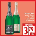 Sekt von Mumm für 3,79 € bei EDEKA im Angebot Sekt von Mumm im aktuellen EDEKA Prospekt
