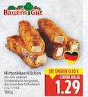 Hirtenkäseröllchen von Bauern Gut für 1,29 € bei E center im Angebot Hirtenkäseröllchen von Bauern Gut im aktuellen E center Prospekt