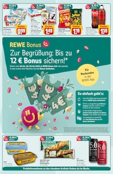 Coca Cola im REWE Prospekt "Dein Markt" mit 28 Seiten (Wetzlar)