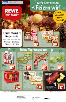 Aktueller REWE Prospekt "Dein Markt" Seite 1 von 27 Seiten für Holzwickede