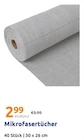Mikrofasertücher im Action Prospekt Mikrofasertücher von im aktuellen Action Prospekt für 2,99 €