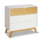 Commode 3 tiroirs ondine - But à Villeurbanne Commode 3 tiroirs ondine en promo chez But Villeurbanne à 149,99 €