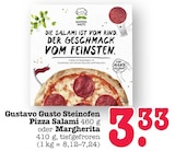 Steinofen Pizza Salami Angebote von Gustavo Gusto bei E center Mainz für 3,33 €