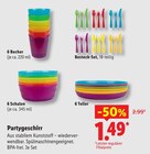 Becher im Angebot bei Lidl in Gießen Becher Angebote bei Lidl Gießen für 1,49 €