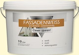Aktuelle Farbe Angebote bei bauSpezi in Heilbronn Aktuelles FASSADENWEISS Angebot bei bauSpezi in Heilbronn ab 27,99 €