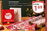 Geschenkpapier bei GLOBUS im Prospekt "" für 1,69 €