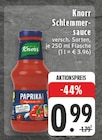 EDEKA Esche - Schlemmersauce Angebot im Prospekt Schlemmersauce bei EDEKA im Esche Prospekt für 0,99 €