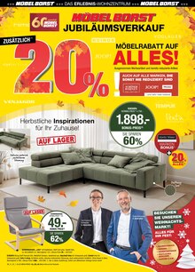 Fernsehsessel im aktuellen Möbel Borst Prospekt (Ulm) Fernsehsessel im Möbel Borst Prospekt "20% MÖBELRABATT AUF ALLES!" mit 12 Seiten (Ulm)