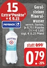 Mineralwasser im Angebot bei EDEKA in Unna Mineralwasser Angebote von Gerolsteiner bei EDEKA Unna für 0,79 €