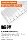 HOHLKAMMERPLATTE Angebote bei OBI Schwerte für 31,92 €