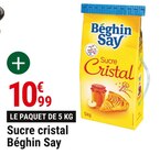 Sucre cristal Béghin Say en promo chez Gamm vert Sucre cristal Béghin Say dans le catalogue Gamm vert