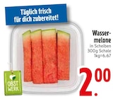 Wassermelone in Scheiben von Obstwerk im aktuellen EDEKA Prospekt für 2,00 €