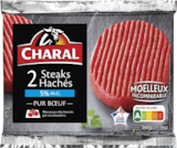 Steaks hachés pur bœuf 5% de mat. gr. - CHARAL à 5,51 € dans le catalogue Monoprix République
