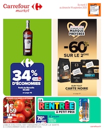 Catalogue Supermarchés de Carrefour Market à Campsas Prospectus Carrefour Market à Campsas, "Carrefour market", 54 pages, 02/09/2025 - 14/09/2025