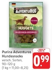 Hundesnacks Angebote von Purina Adventuros bei E center Neustadt für 0,99 €