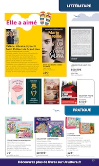 Catalogue Hyper U, 01/07/2026 - 16/07/2026, Pause CULTURE, 28 pages Prospectus Hyper U en cours, "Pause CULTURE", 28 pages