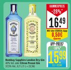 London Dry Gin oder Mediterranean Lemon im Angebot bei Marktkauf in Filderstadt London Dry Gin oder Mediterranean Lemon Angebote von Bombay Sapphire bei Marktkauf Filderstadt für 15,99 €