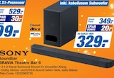 Soundbar BRAVIA Theatre Bar 6 im Angebot bei expert in Chemnitz Soundbar BRAVIA Theatre Bar 6 Angebote von SONY bei expert Chemnitz für 329,00 €