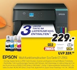 Multifunktionsdrucker EcoTank ET-2951 von EPSON für 179,00 € bei MEDIMAX im Angebot Multifunktionsdrucker EcoTank ET-2951 von EPSON im aktuellen MEDIMAX Prospekt