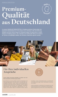 Aktueller Segmüller Prospekt "SEGMÜLLER WERKSTÄTTEN" Aktueller Segmüller Prospekt
