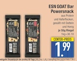Proteinprodukte im EDEKA Prospekt GOAT Bar Powersnack von ESN im aktuellen EDEKA Prospekt für 1,99 €