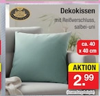 Dekokissen von Gözze für 2,99 € bei Zimmermann im Angebot Dekokissen von Gözze im aktuellen Zimmermann Prospekt