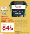 Peinture Acrylique Mur & Plafond Blanc Ecolabel dans le catalogue Gedimat