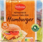 Préparation de fromage fondu en tranche - Milbona en promo chez Lidl Troyes à 0,91 €