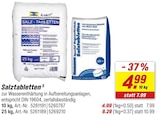 Salztabletten im aktuellen toom Baumarkt Prospekt für 4,99 €