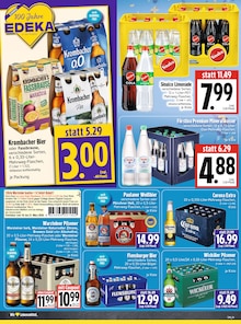 Krombacher im EDEKA Prospekt "Aktuelle Angebote" mit 20 Seiten (Gießen)