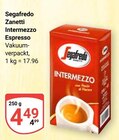 Intermezzo Espresso im Angebot bei GLOBUS in Weimar Intermezzo Espresso Angebote von Segafredo Zanetti bei GLOBUS Weimar für 4,49 €
