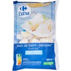 Noix de Saint-Jacques sans corail, congelées - CARREFOUR EXTRA en promo chez Carrefour Market Noix de Saint-Jacques sans corail, congelées - CARREFOUR EXTRA dans le catalogue Carrefour Market
