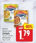Eintöpfe von Sonnen Bassermann im aktuellen EDEKA Prospekt