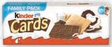 Kinder cards - U Express à Brest Kinder cards en promo chez U Express Brest à 1,85 €