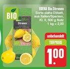 Bio Zitronen Angebote von EDEKA bei EDEKA Jena für 1,00 €